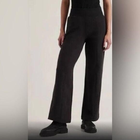 Athleta Retro plush Velvet Straight leg track pant. XL - Picture 2 of 2